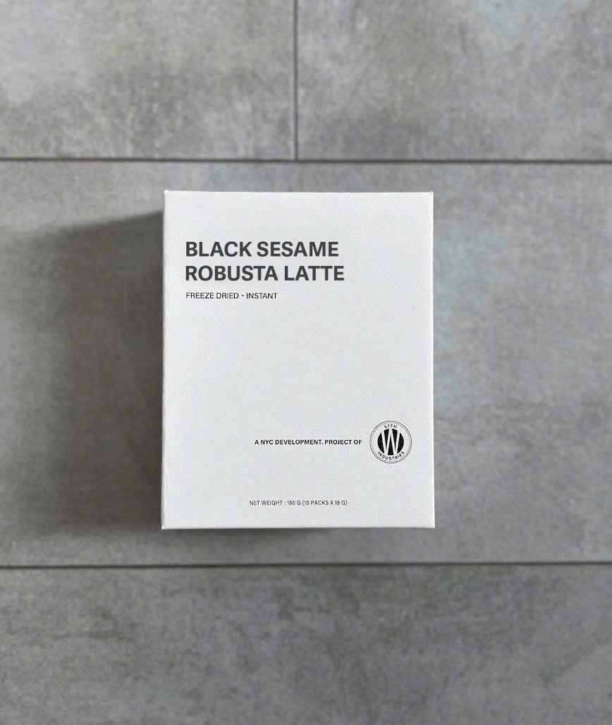 BLACK SESAME LATTE (FREEZE DRIED)